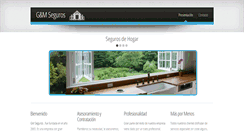 Desktop Screenshot of gmseguros.com